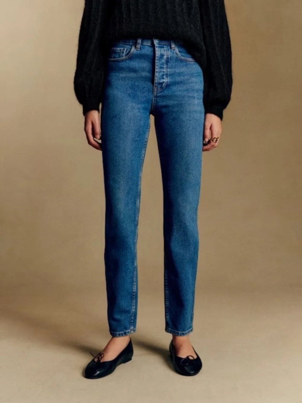 Sezane Brut Sexy - Denim Blue - 38 (US Size 6)